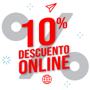 10% descuento online