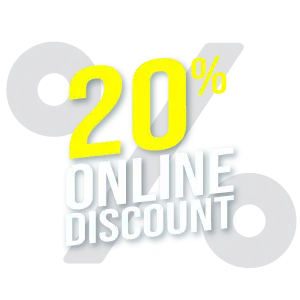 20% online discount