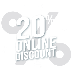20% online discount