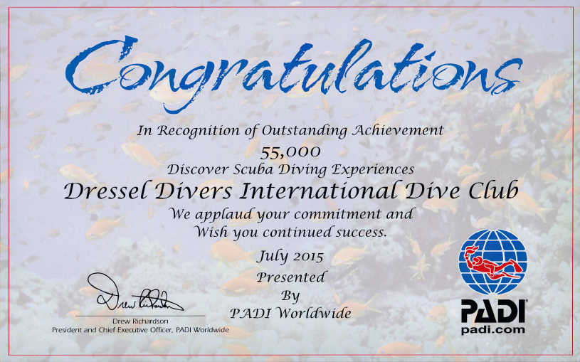 Scuba Diving certification 