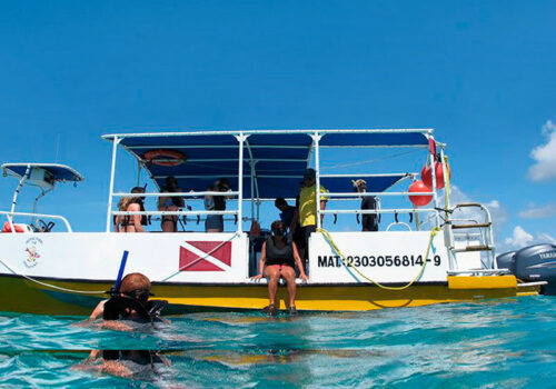 practicar snorkel en bayahibe