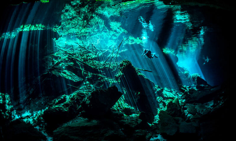 Best scuba diving in mexico - cenotes - el mejor buceo en mexico