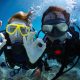 Buddy breathing vs air sharing- main - compartir el regulador de buceo