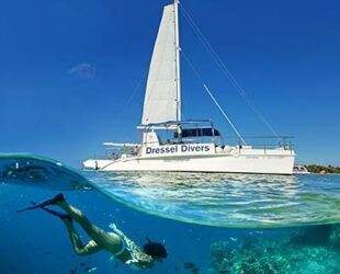 CATAMARAN-DRESSEL-DIVERS-PUERTO-AVENTURAS