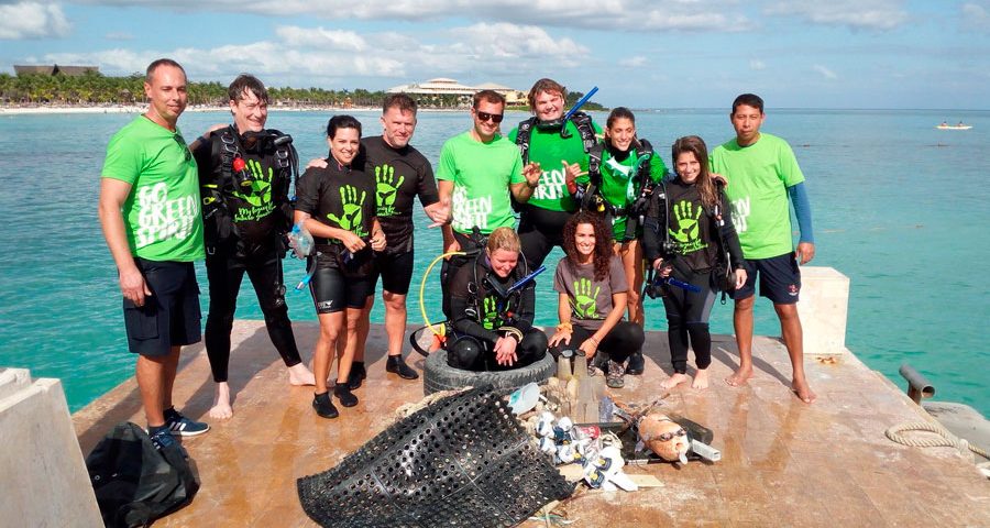 clean up puerto aventuras