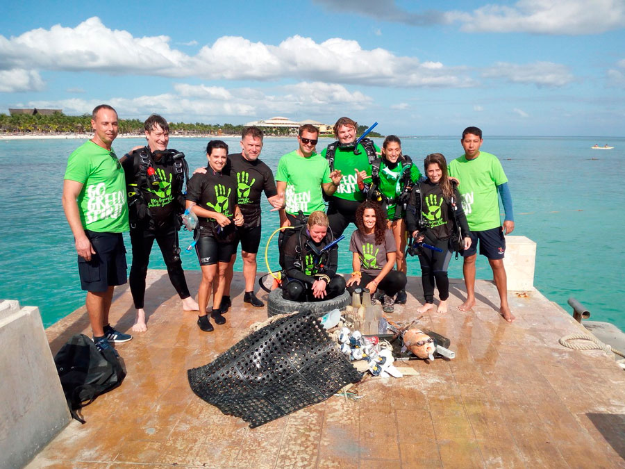 clean up puerto aventuras