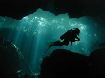 activité plongée cenote