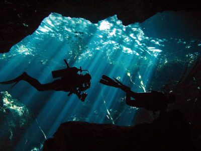 subacquea cenotes