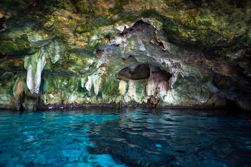 Cenotes in the riviera maya - dos ojos