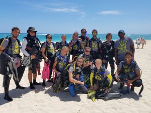 Coral Nursery Maintenance In Bavaro (the Dominican Republic)