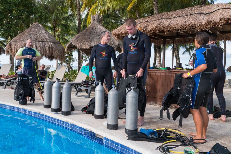 Cozumel Scuba Diving Certification 6 certificación de buceo en Cozumel