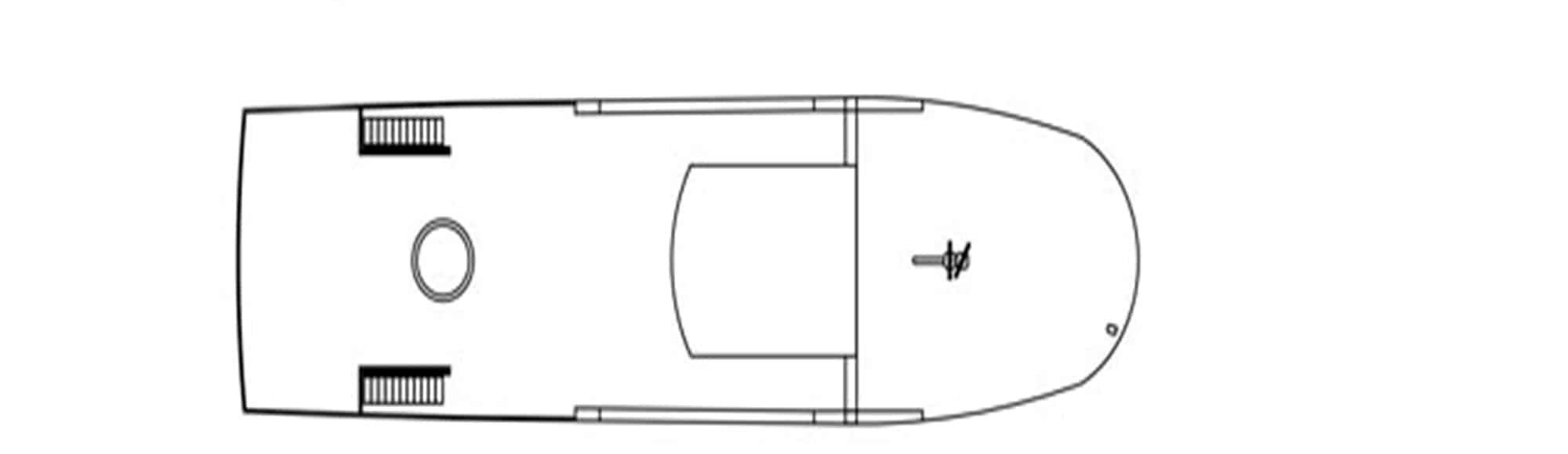 Cuba liveaboard diving - sun deck plan