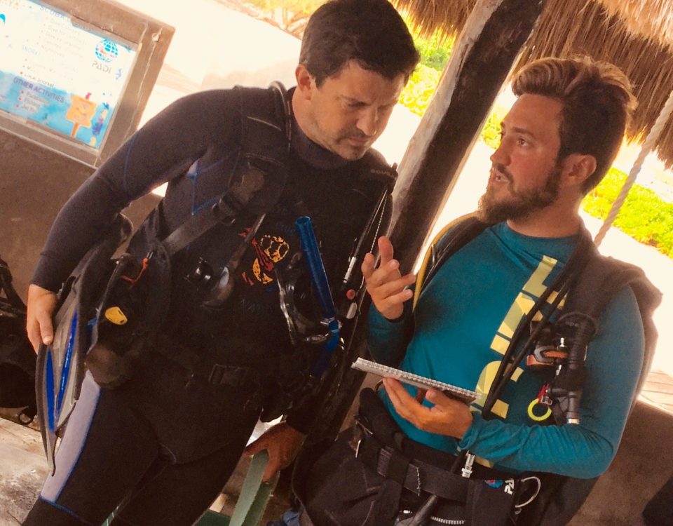 Dive Instructor In Playa Paraiso - main short