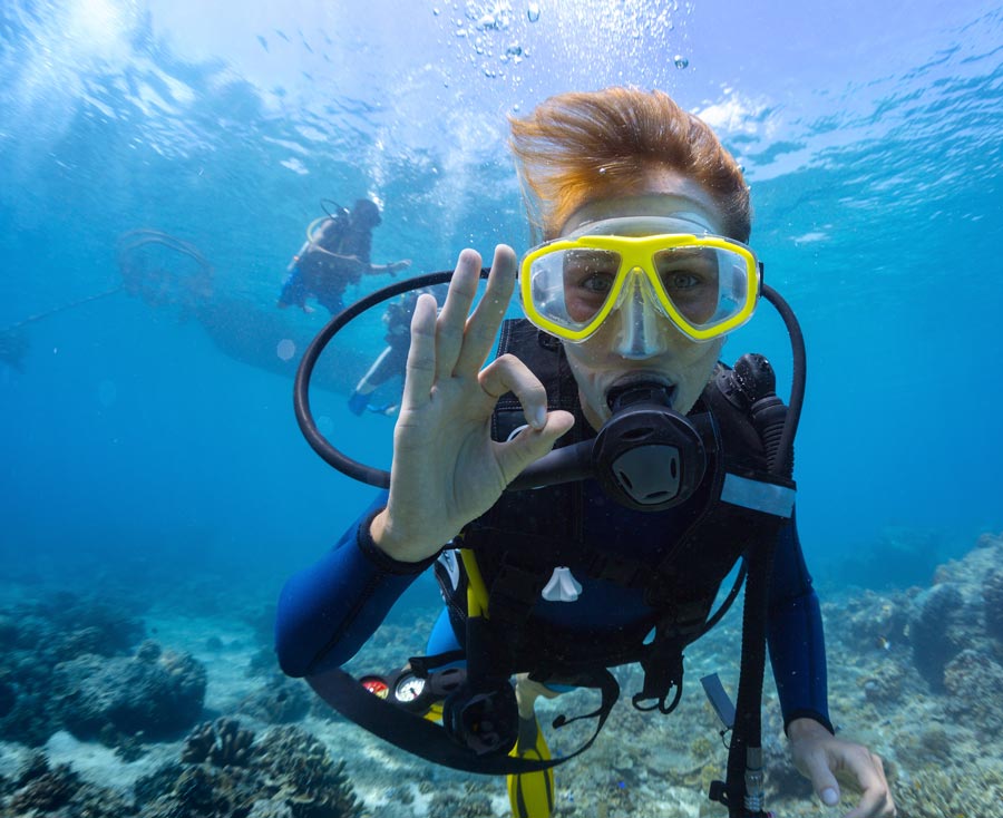 Diving without wetsuit - bucear sin neopreno - 5