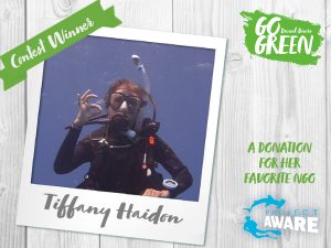 Tiffany Haidon Won The Go Green Contest And Give Us Her Opinion About Eco-Diving