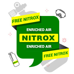 FREE NITROX INCLUDED