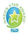 GREEN STAR AWARD PADI
