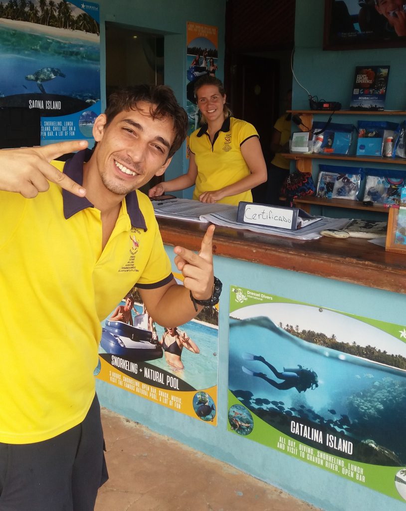 Karim Khamis, Dressel Divers base leader in Bavaro