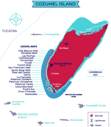 MAP-COZUMEL