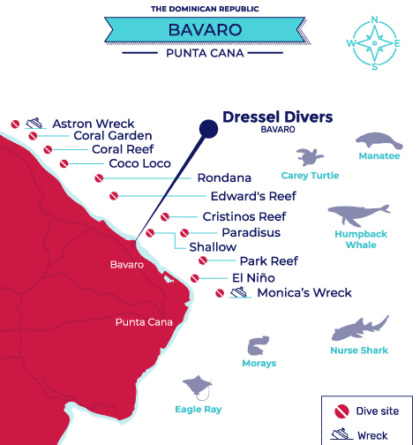 MAPA BAVARO Punta cana