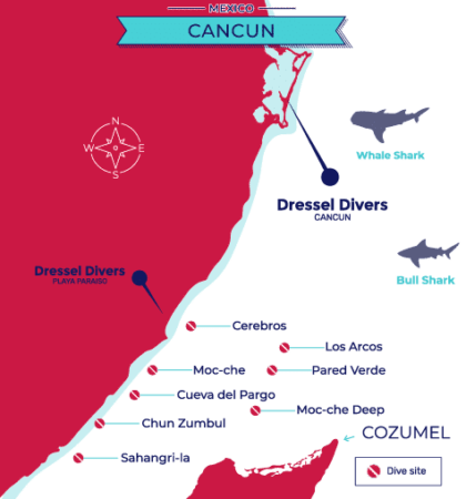 MAP CANCUN