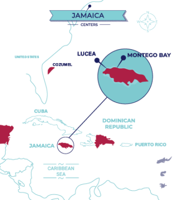 MAPA JAMAICA - LUCEA Mapa Lucea - Jamaica - Catálogo