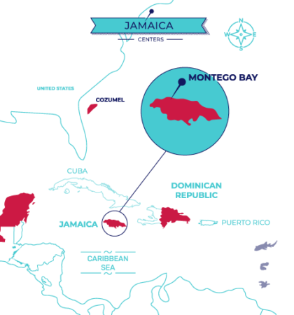 Jamaica Map