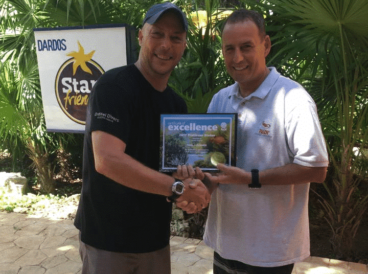 PADI Platinum Course Director Paul Flower