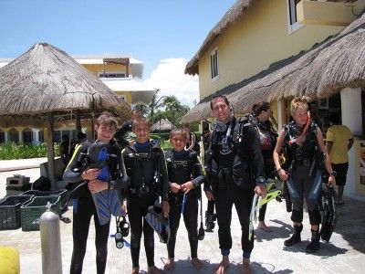 immersione Playa de carmen