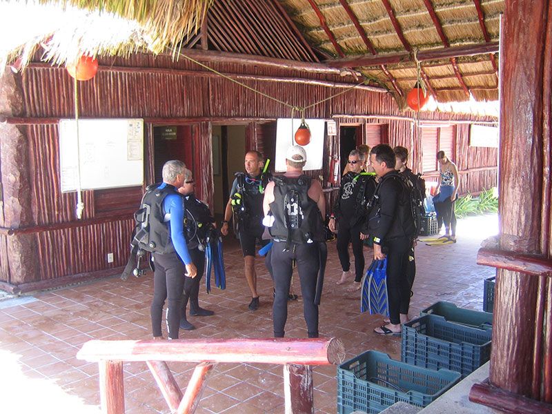 Scuba diving in PUERTO AVENTURAS with Dressel Divers