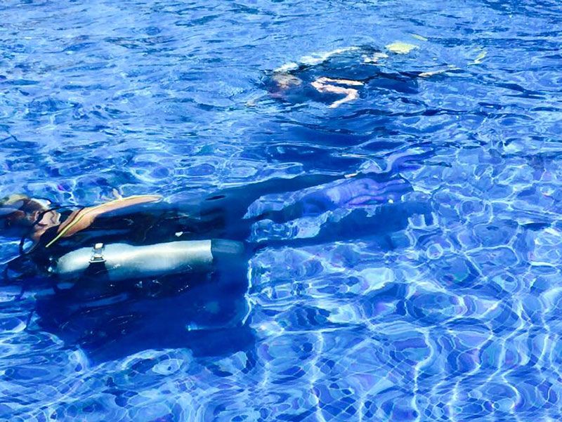 Scuba diving in PUERTO AVENTURAS with Dressel Divers