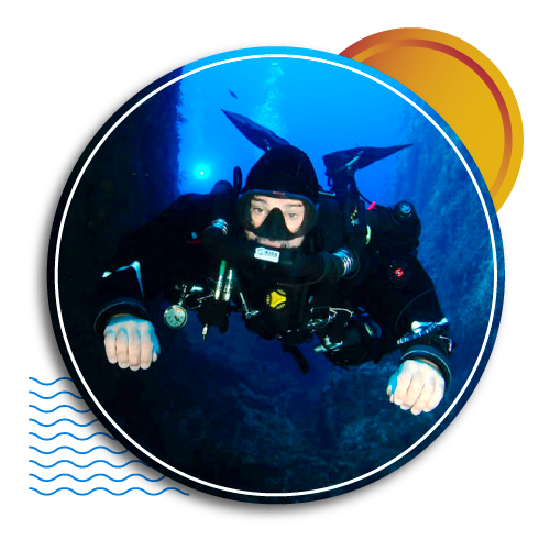 Dive courses in the caribbean - rebreather