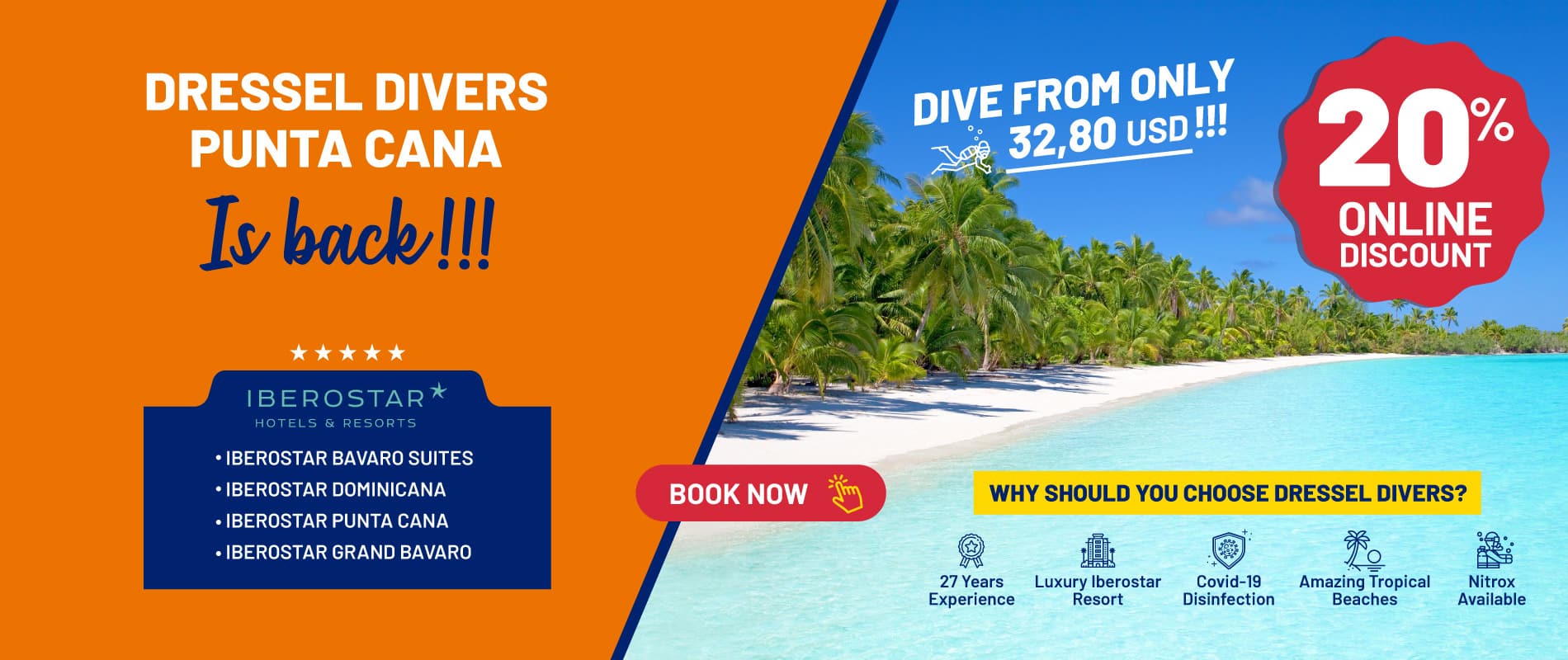 Quality DIVING & SNORKELING with Dressel Divers