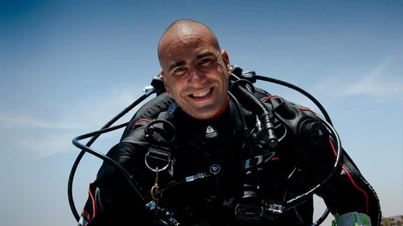 Scuba Diving Records - Deepest Scuba Dive Gabr - récords de buceo