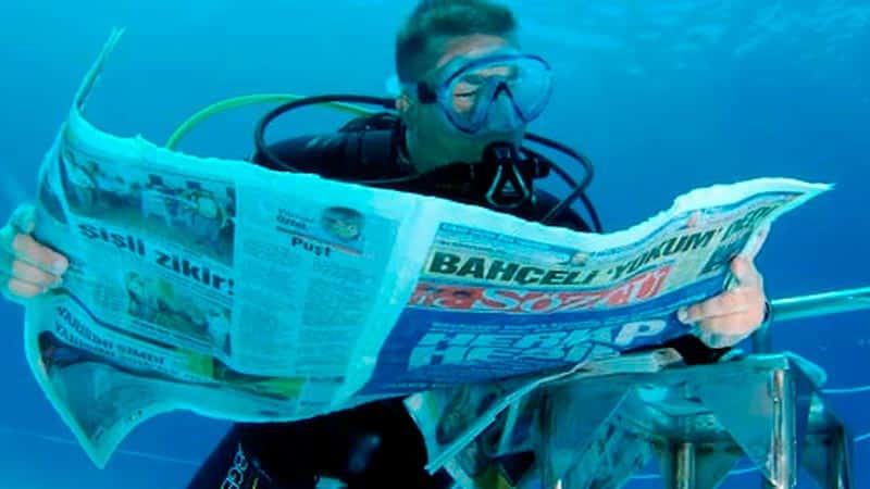 Scuba Diving Records - Longest Scuba Dive (Enclosed Environment) - récords mundiales de buceo