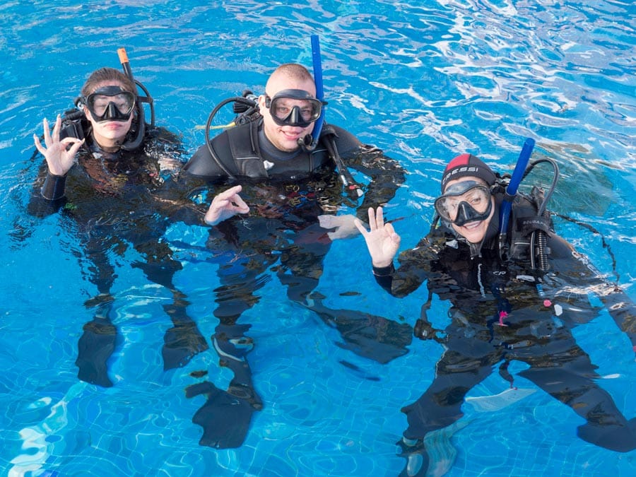 Scuba diving requirements - principal