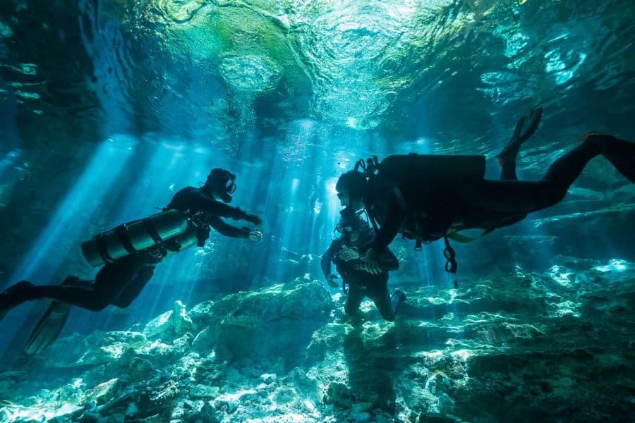 Underwater Cave Photography 2 fotografía de cuevas submarinas