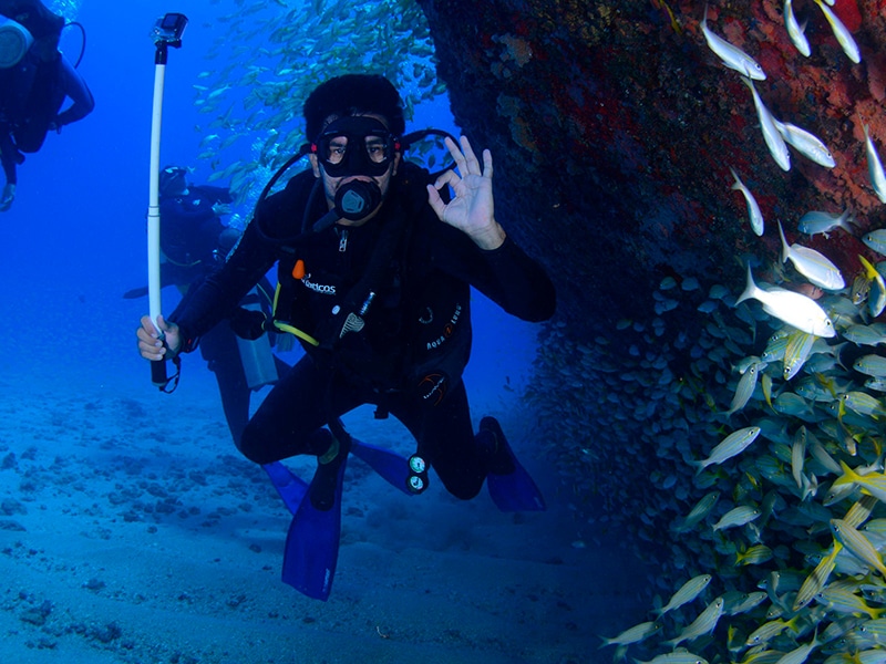 Underwater Selfie - 3 - selfie subacuático
