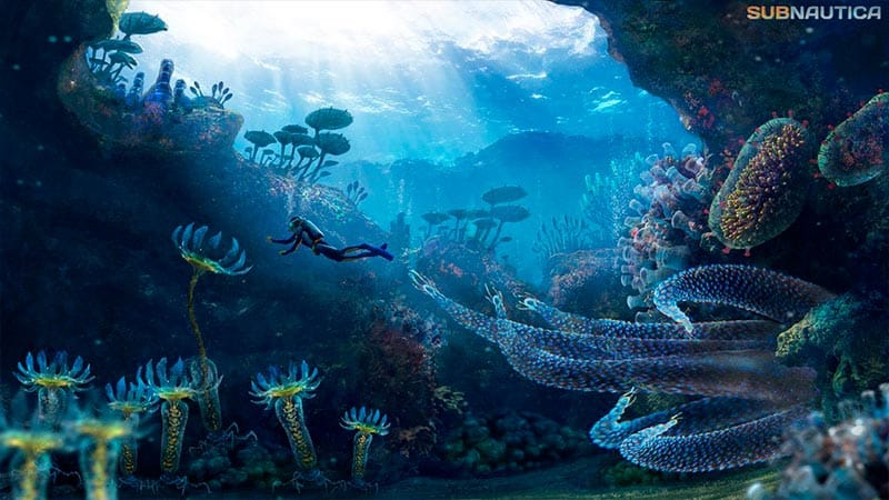 Underwater Video Games - juegos de buceo-subnautica