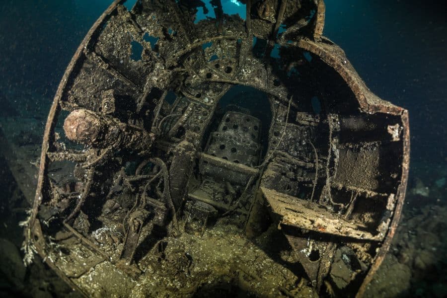 Underwater Wrecks - pecios Fujikawa_maru montereydiver