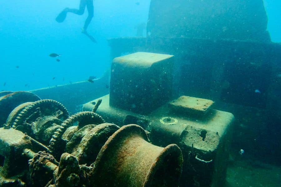 Underwater Wrecks - pecios St George