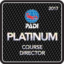 PADI Platinum Course Director - Logo