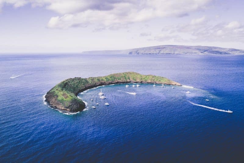 Volcano Diving - Buceo en volcanes Cráter, Molokini Maui, Hawaii