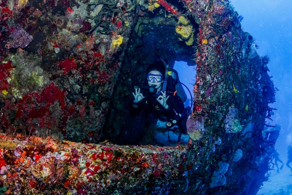 Wreck Diving Pictures