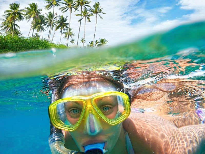 best shore snorkeling in caribbean (2) snorkel en el Caribe