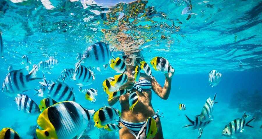 best snorkeling destinations in the Caribbean (1) mejores destinos para hacer snorkel en el Caribe