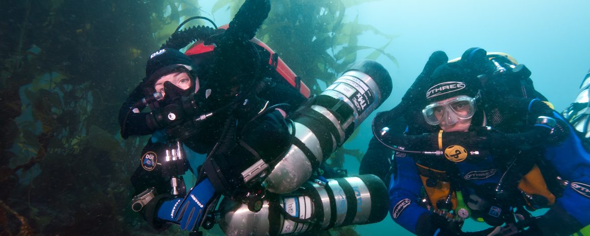 buceo con rebreather - tec