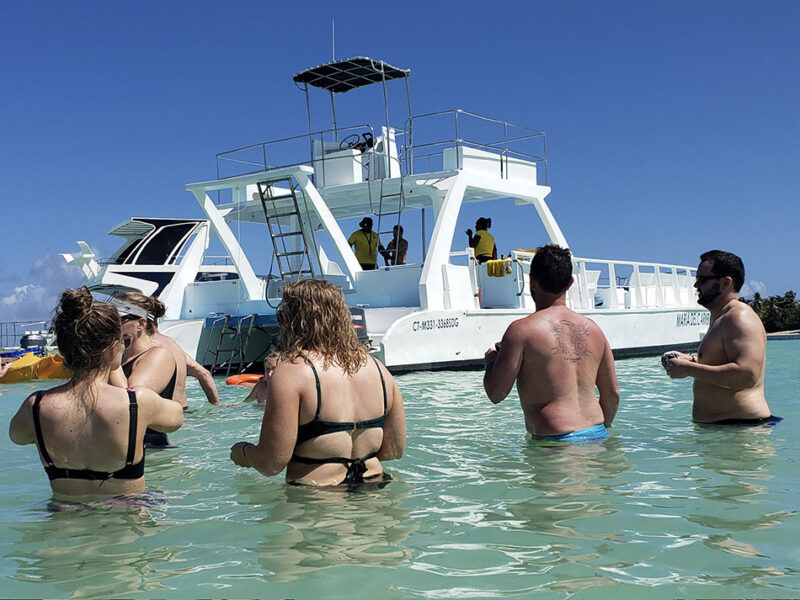 catamaran tour in punta cana - 4