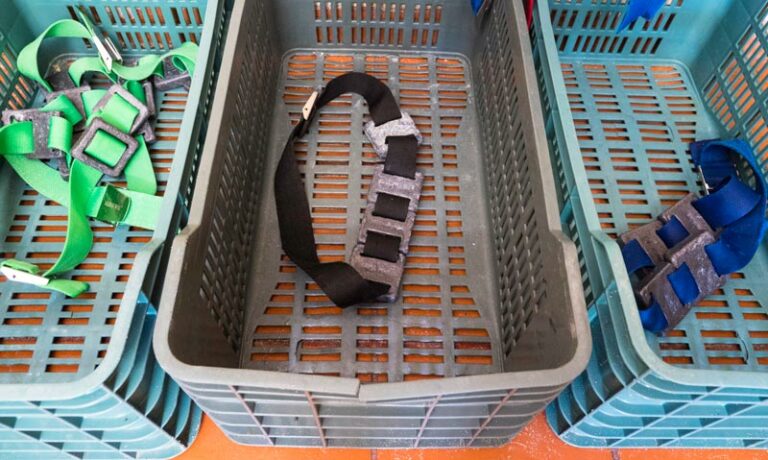 Ceinture De Lest De Rechange Pour Plongée Sous-marine 4 Pièces - Noir