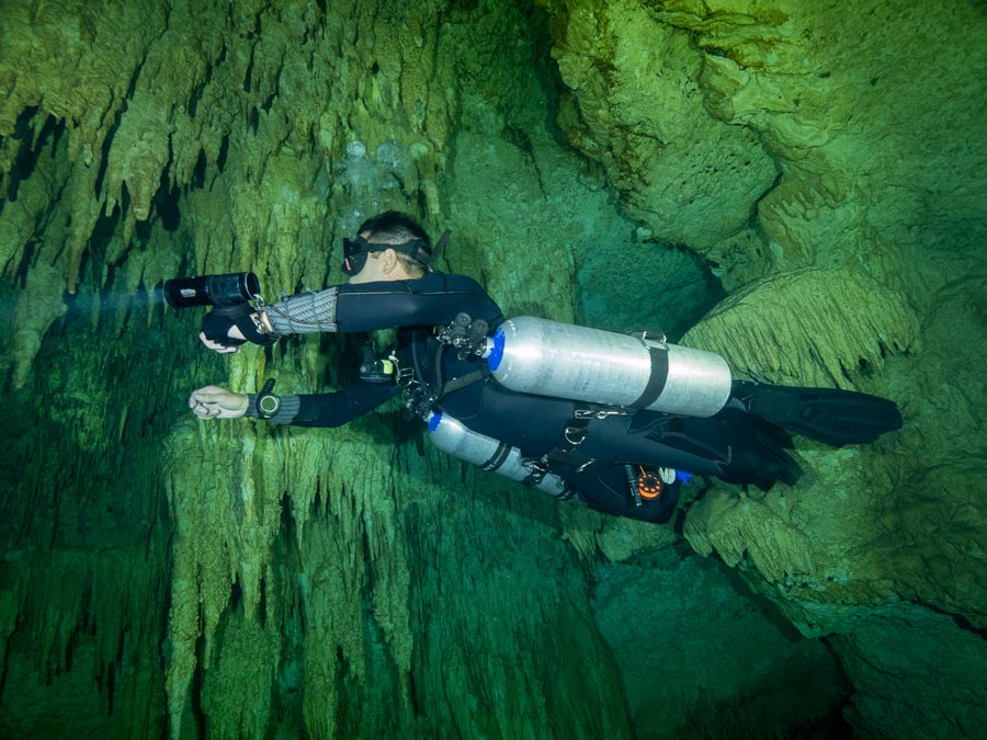 certificación de buceo en cuevas - 4